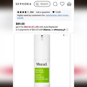 💚🆕💚 Murad Renewing Eye Cream
